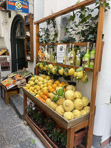 De overheerlijke citroenen van Amalfi