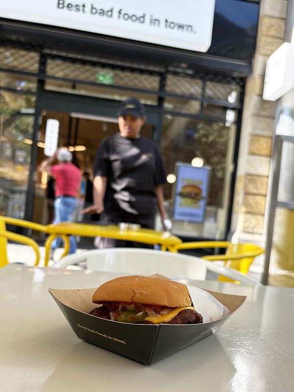 smashed burger
